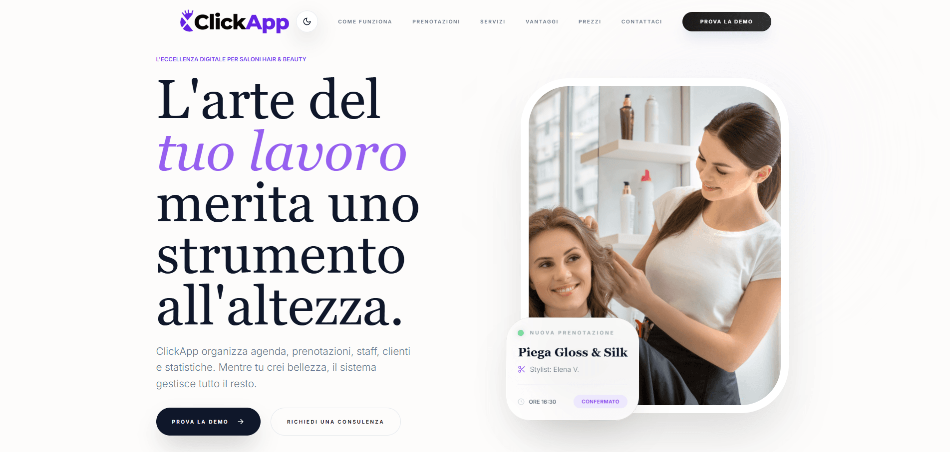Anteprima del software ClickApp