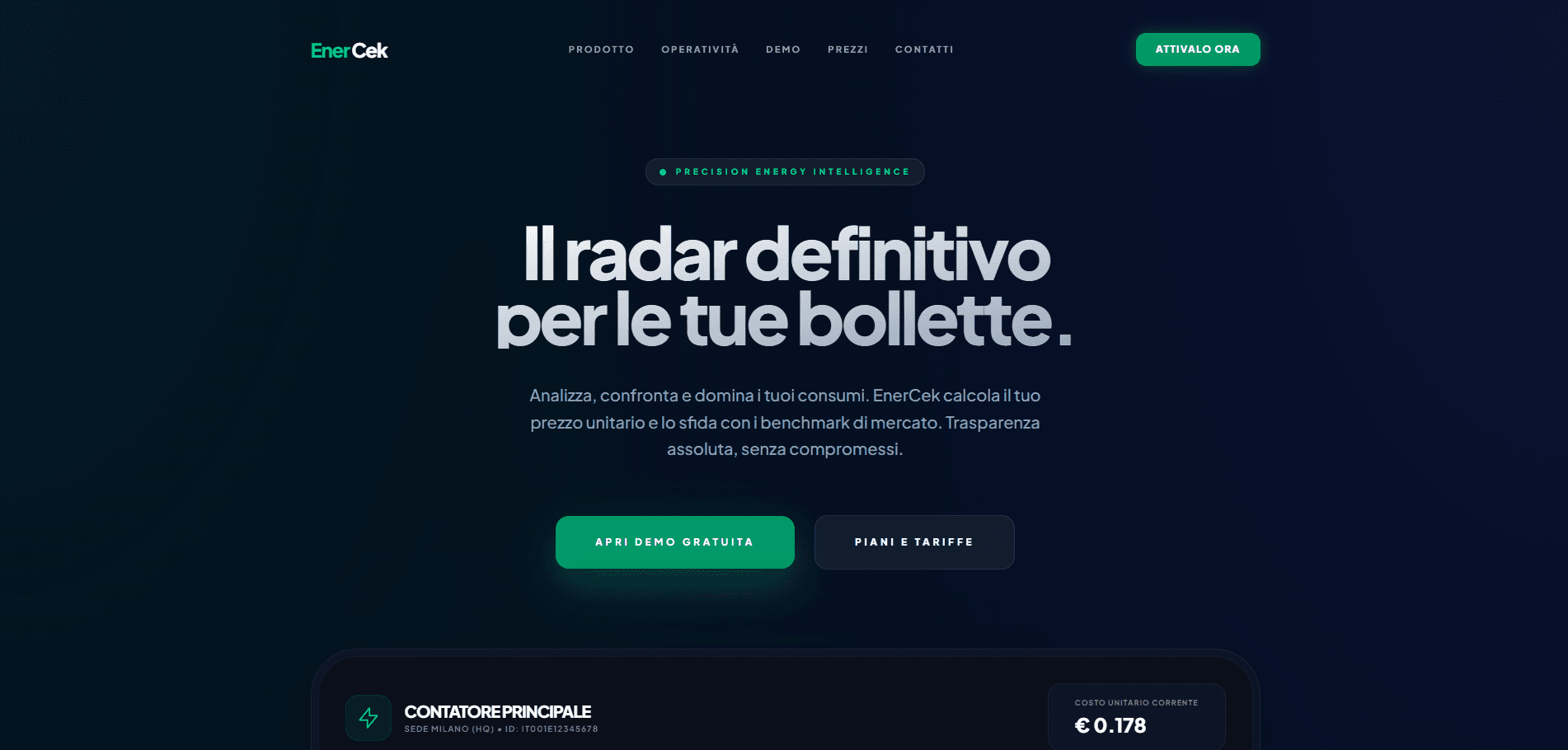 Anteprima del software EnerCek
