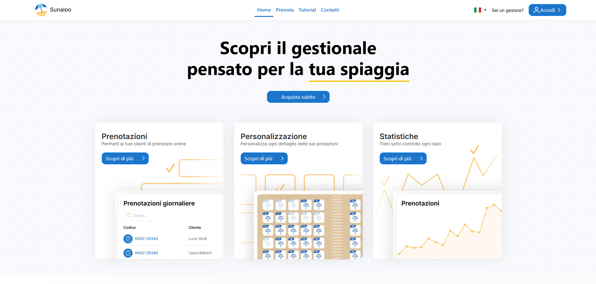 Anteprima sito Sunaloo